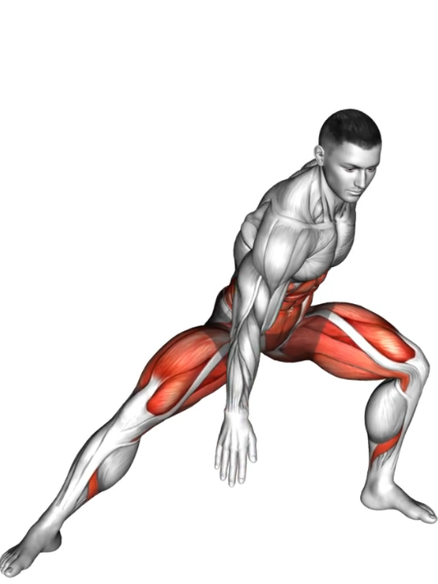 stretching- plyo side lunge stretch man