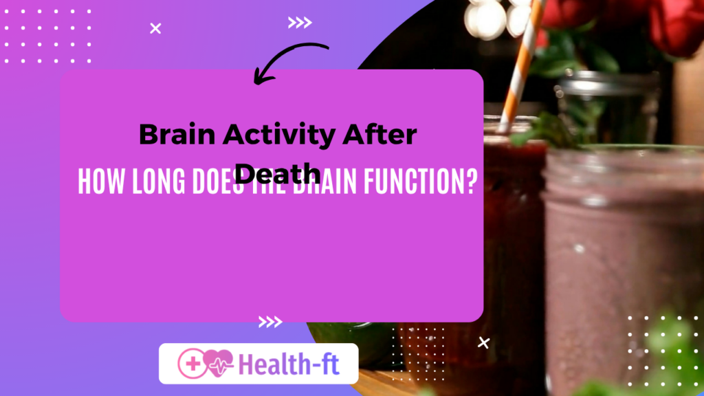 Brain activity after death - how long does the brain function after death